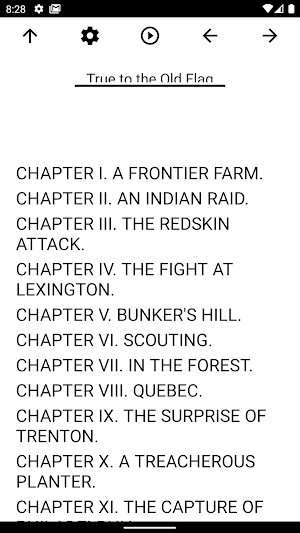 Book, True to the Old Flag Screenshot 0