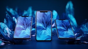 Aesthetic Blue Wallpaper Screenshot 0