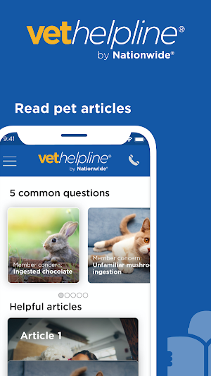 Nationwide Vet Helpline Screenshot 2