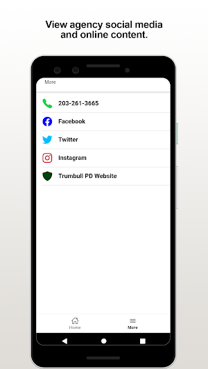 Trumbull PD Screenshot 2