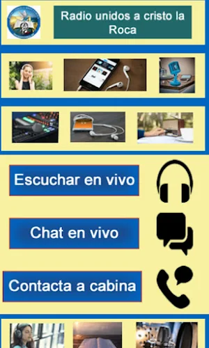 Radio Unidos a Cristo la Roca Screenshot 0