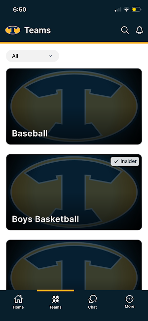 Troup Tigers Athletics Screenshot 1