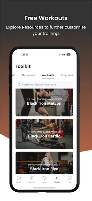 Black Iron Training Screenshot 3