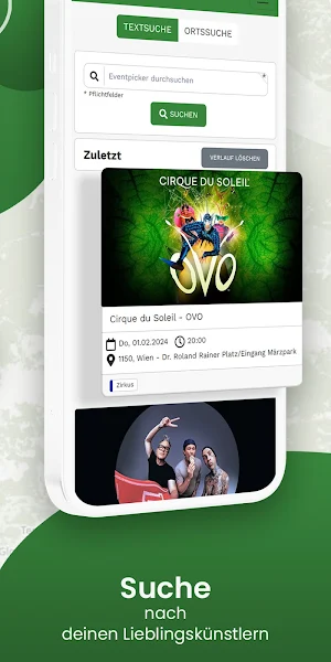 Eventpicker: Veranstaltungen Screenshot 2