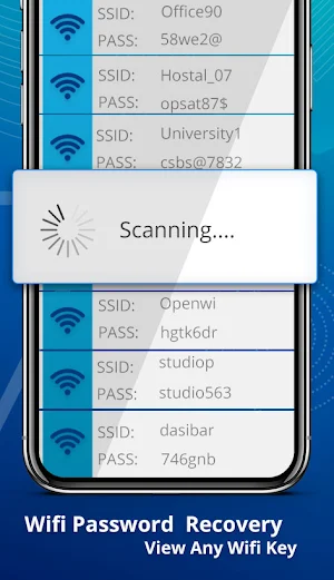 WiFi Password Show - WiFi Password Master key Screenshot 0
