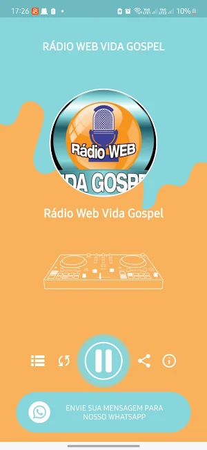 Rádio Web Vida Gospel Screenshot 2