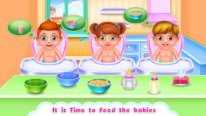 Babysitter a Day with Triplets Screenshot 0