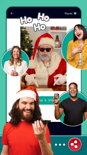 Speak like Santa–Xmas Message Screenshot 2