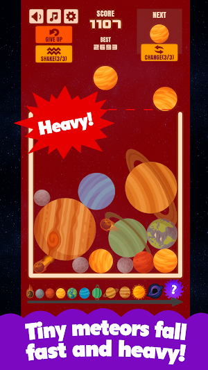 Black Hole Game -Merge Planets Screenshot 1