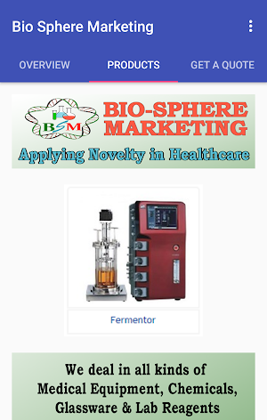 Bio Sphere Marketing Screenshot 2