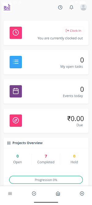 BNI Services CRM Screenshot 1