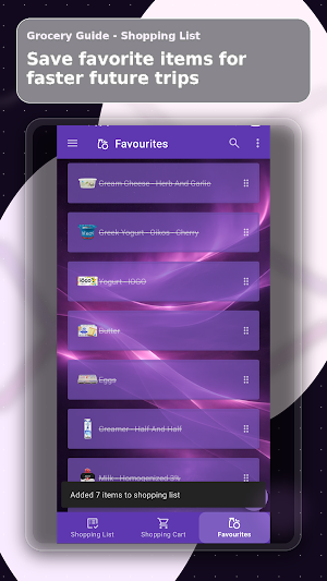 Grocery Guide - Shopping List Screenshot 2