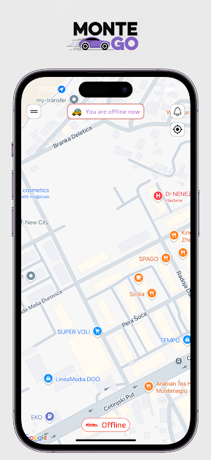 MonteGO Driver Screenshot 1