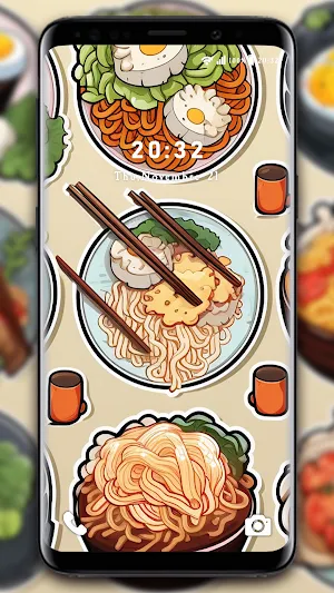 Kawaii Food Wallpaper Screenshot 2