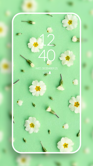 Pantone Green HD Wallpaper Screenshot 1