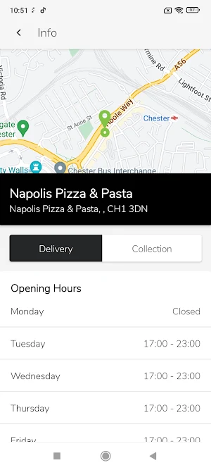Napolis Pizza Pasta - Chester Screenshot 3
