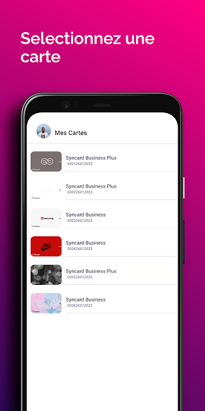 Syncard Screenshot 3