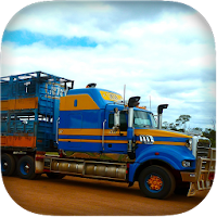 Car Transporter Truck Driving