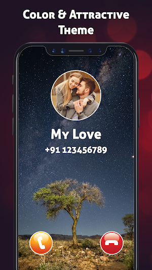 Incoming call color flashlight Screenshot 1