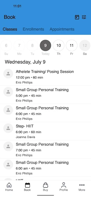 Resultz Only Fitness Screenshot 1
