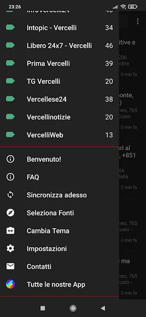 Vercelli notizie Screenshot 1