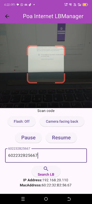 Poa LB Manager Screenshot 1