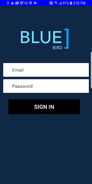 Bluebird Events Screenshot 1
