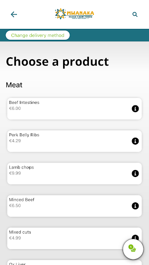 Mwanaka Fresh Farm Foods Screenshot 1