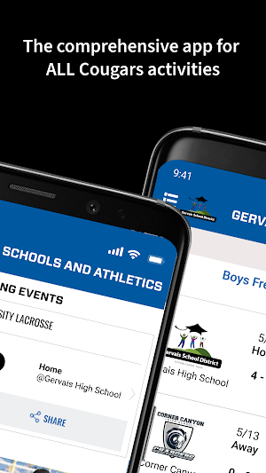 Gervais Schools and Athletics Screenshot 1