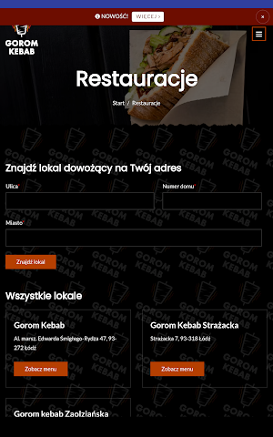 Gorom Kebab Screenshot 2