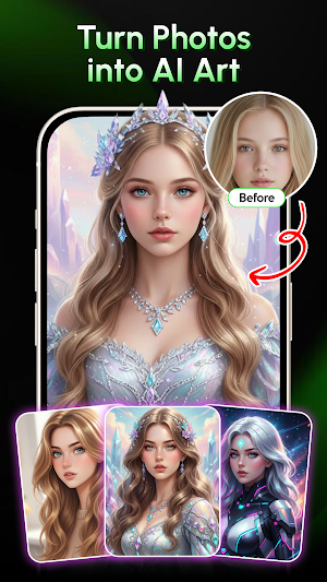 Lumixr AI: Photo Editor & Art Screenshot 2