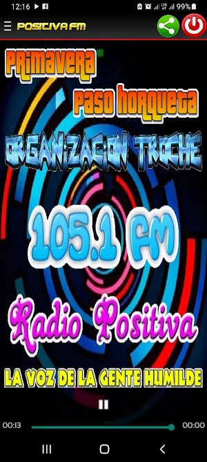 Radio Positiva Fm 105.1 Screenshot 1
