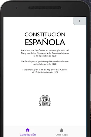 Constitución Española Screenshot 1