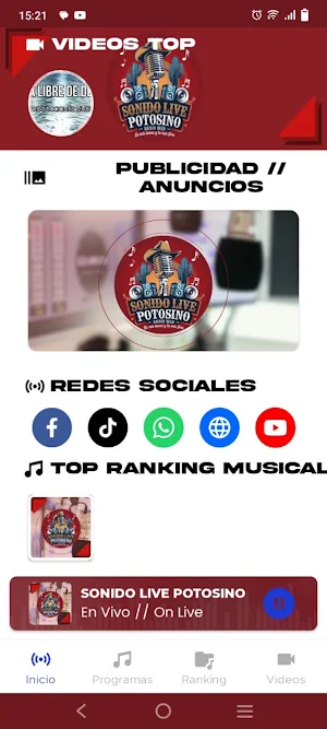Sonido Live Potosino Screenshot 3