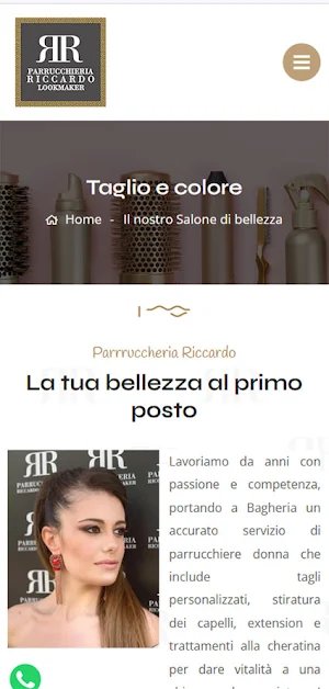 Parruccheria Riccardo Screenshot 1