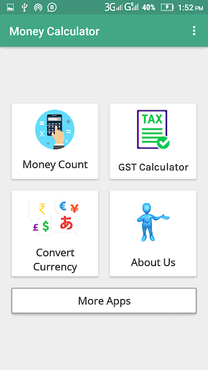 My Denomination and GST Calcul Screenshot 0