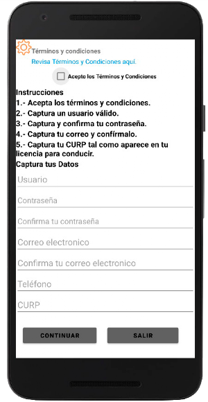 Licencia Digital Tlaxcala Screenshot 2