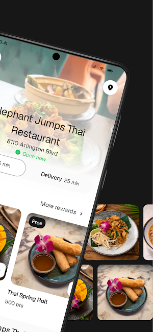 Elephant Jumps Thai Restaurant Screenshot 1