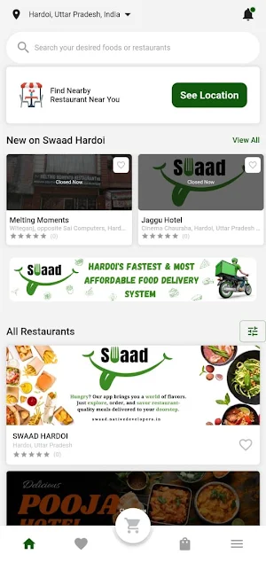 Swaad India : Food Delivery Screenshot 3