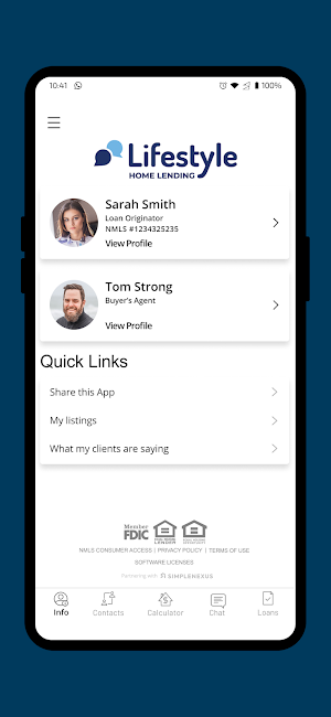 Lifestyle Home Lending Screenshot 0
