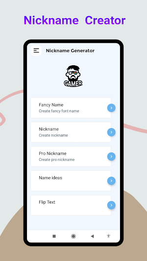 Pro Nickname Generator - Name Style Creator Screenshot 0