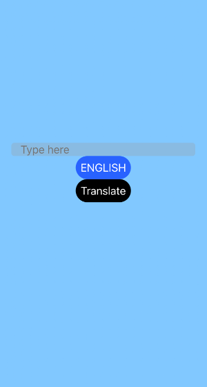 Translator Application Screenshot 2