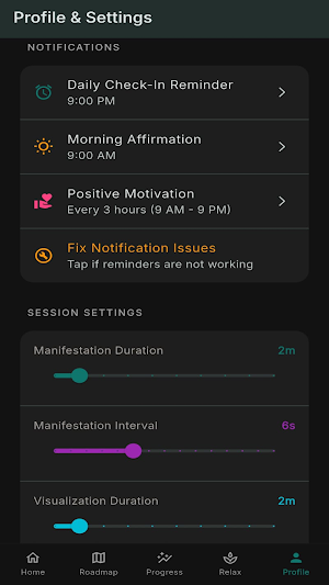 Affirmap: Daily Affirmations Screenshot 1