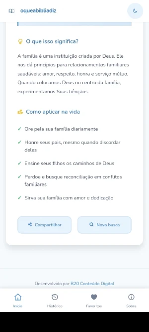 O que a Bíblia diz Screenshot 2