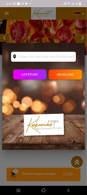Restaurant Korkenzieher Screenshot 1