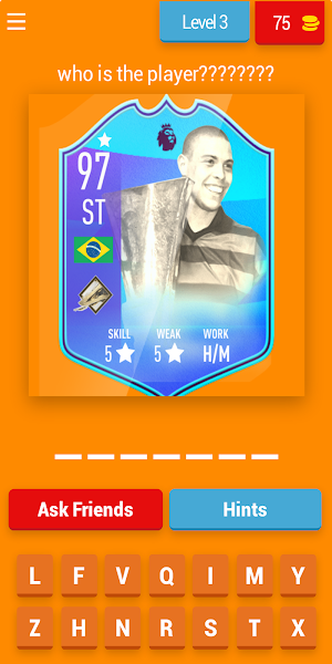 Football Players: Cards Quiz23 Screenshot 2