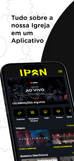 Igreja profetizando as Nações Screenshot 0