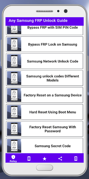 Any Samsung FRP Unlock Guide Screenshot 1