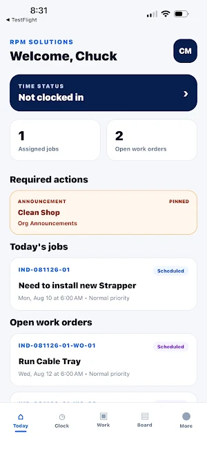 RPM Blue-Trades Screenshot 3