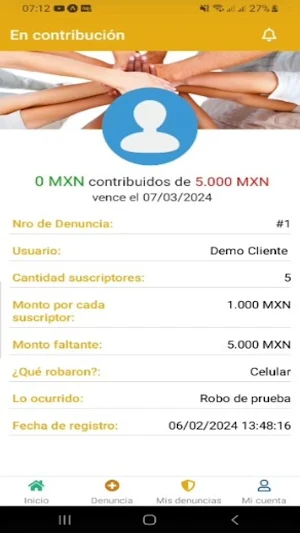 Justice - Reporta tu incidente Screenshot 3
